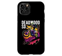Deadwood South Dakota Motocross Dirt Bike Motorcycle Design Case for iPhone 11 Pro