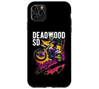 Deadwood South Dakota Motocross Dirt Bike Motorcycle Design Case for iPhone 11 Pro Max