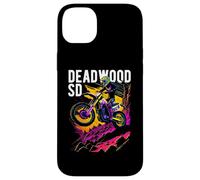 Deadwood South Dakota Motocross Dirt Bike Motorcycle Design Case for iPhone 14 Plus