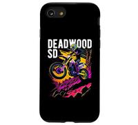 Deadwood South Dakota Motocross Dirt Bike Motorcycle Design Case for iPhone SE (2020) / 7/8