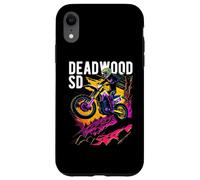 Deadwood South Dakota Motocross Dirt Bike Motorcycle Design Case for iPhone XR