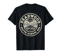 Deadwood South Dakota Travel Souvenir Emblem T-Shirt