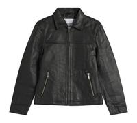 Deadwood Women's Bruno Upcycled Leather Jacket Black Small