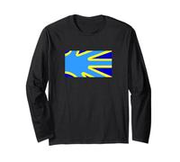 Deaf Community Flag - Deaf - DGS ASL Long Sleeve T-Shirt