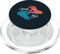 Deaf Community Sign Language Hands ASL Interpreter PopSockets PopGrip for MagSafe