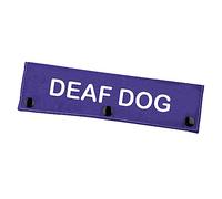 Deaf Dog Leash Wrap Deaf Awareness Dog Leash Sleeve Social Distancing Dog Patch (Deaf Dog)