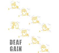 DEAF GAIN: ASL & Deaf Pride Composition Notebook