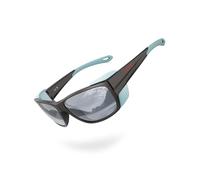 DEAFRAIN Sport Polarized Sunglasses for Men Women with Removable Side Shield for Hiking Skiing Climbing Glasses UV Protection