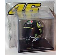 De'agostini Replica Rider Helmet V'alentino R'ossi Mugello 2009 helmet 1:5 scale diecast model