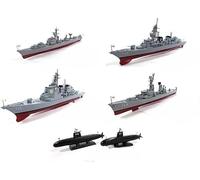 DeAgostini Set of 5 Japanese military ships 1/900 (Ref: SD-10-12-27-31-68)