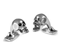 Deakin & Francis Cufflinks Skull Head - Silver DKF-007