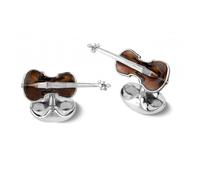 Deakin & Francis Cufflinks Sterling Silver Violin - Silver DKF-081