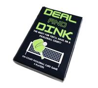 Deal and Dink: The Ultimate On-Court Pickleball Card Game for Fun, Strategy, and Competition - The Best Pickleball Gift for Players of All Levels!