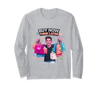 Deal Hunter Energy Graphic Design Long Sleeve T-Shirt