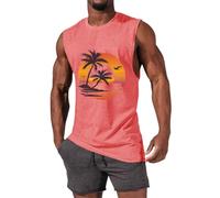 Deal Of The Day Compression Vests For Men Uk Gym Xxxl Mens Running Sleeveless Vest Long Line T Shirts Sports Top Bohemian Clothing Payden Single Jersey Black Workout Tops Casual Smart Breathable