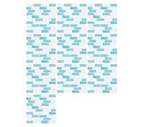 Deal of The Day Prime Adhesive Tile Sticker Wall Sticker Decoration, Peel and Stick Subway Tiles Backsplash, Glossy Wall Tile Stickers for Kitchen Bathroom, Wall Tiles for Kitchen and Bathroom(10 PC)