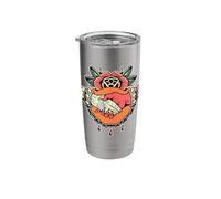 Deal with the Devil x Handshake x Rose Stainless Steel Insulated Tumbler