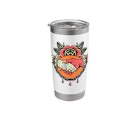 Deal with the Devil x Handshake x Rose Stainless Steel Insulated Tumbler