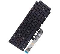 Deal4GO 101-keys Non Backlit Keyboard Replacement for Dell G15 5510 5511 5515 5520 5521 5525 5530 5535 Gaming Laptop - Gray & Orange Letters