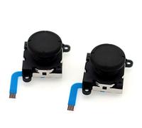 Deal4GO 2-Pack Black Thumbsticks Analog Joystick Button Module Replacement for Nintendo Switch/Switch Lite Controller Sticks Fixes Drift (3rd Generation)