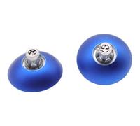 Deal4GO 2-Pack Matte Magnetic Thumbsticks Metal Base Holder Replacement for Xbox Elite Controller Series 2 (Model 1797) - Blue
