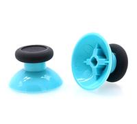 Deal4GO 2 Pack OEM Replacement Thumbsticks Concave Analog for Xbox one Controller Joystick Thumb Grips (Grey/Blue)