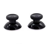 Deal4GO 2-Pack OEM Thumbsticks Concave Analog Replacement for Xbox one Controller Rubber Joystick Thumb Grips (Black)