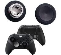 Deal4GO 2-Pack Replacement Short Concave Magnetic Analog Thumbstick Set for Xbox One Elite 2 Controller Standard Thumb Sticks Black (NOT FIT Elite V1)
