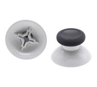 Deal4GO 2-Pack Rubber Thumbsticks Analog Control Sticks Replacement for Xbox Series X S Controller Joystick - White & Black
