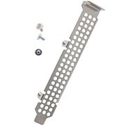 Deal4GO 4U 12cm Full-Height Profile Bracket, 54mm Mounting for Intel 750 P3500 P3600 P3700 M.2 SSD SATA PCIe Adapter SAS Cards, Silver Metal Frame, Chassis Mount
