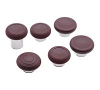 Deal4GO 6-Pack Custom Standard Short Classic Tall Dome Analog Thumbsticks Set Replacement for Xbox Elite 2 Controller - Red Limited Edition