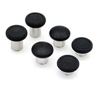 Deal4GO 6 Pack Swap Magnetic Thumbstick Set Replacement for Xbox One Elite Controller Analog Sticks Black