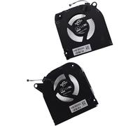 Deal4GO 60W 12V CPU GPU Graphics Cooling Fan kit N43728-001 Replacement for HP Transcend 16-U 16-U0000 2023 with RTX 4050 Graphics