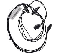 Deal4GO 65cm Mini 4-pin to 2 SATA Power Cable mSATA ODD Cable 00XL204 Replacement for Lenovo ThinkCentre M910Q M920T M710T M910s P330, Black