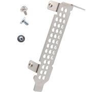 Deal4GO 8cm Low Height Profile Bracket Short Backplate 54mm Mounting for Intel 750 P3500 P3600 P3700 M.2 SSD SATA PCIe Adapter SAS Card SFF Desktop