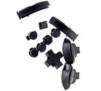 Deal4GO Button Set with A B X Y, D-Pad, Home, Capture L R ZR ZL Triggers Replacement for Nintendo Switch Lite Plastic (Black)