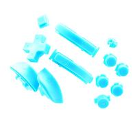 Deal4GO Buttons Set w/A B X Y, D-Pad, Home, Capture L R ZR ZL Trigger Replacement for Nintendo Switch Lite Plastic (Blue)