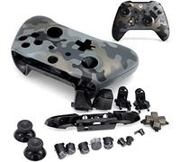 Deal4GO Controller Housing Shell Case Cover Full Set Faceplates Replacement Kits with Buttons for Xbox One S Controller Night Ops Camo Special Edition