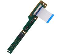 Deal4GO Front Power Button USB-C Port LED Light Board with Cable EDF-040 Replacement for PS5 Slim CFI-2015AB Console