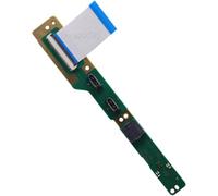 Deal4GO Front Power Button USB Charging Port Board w/Cable EDF-040 EDF-043 Replacement for PS5 Slim CFI-20xx CFI-2015A/B CFI-2000A/B