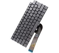 Deal4GO Laptop Backlit Keyboard 2RVRV 0XKGG 2PYG9 Replacement for Dell Inspiron 5406 7306 7391 5490 5408 5400 5402 5409 7300 7405 - Silver