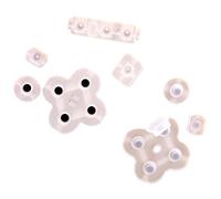 Deal4GO Left & Right Silicone Rubber Button Conductive Contacts Pad set for Nintendo Switch LITE Controller Contact Membrane