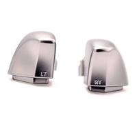 Deal4GO LT RT Shoulder Buttons Triggers Set Replacement Parts for Xbox One Elite Controller 1698 Silver