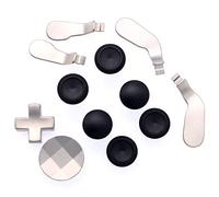 Deal4GO Magnetic Analog Thumbstick Metal D-pad & Paddle Set Replacement for Xbox One Elite 1698 Controller Thumb Stick Black