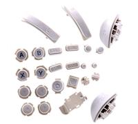 Deal4GO Original Button Set w/A B X Y D-Pad Home Capture L R ZR ZL Triggers Replacement for Nintendo Switch Lite (White)