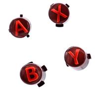 Deal4GO Plastic ABXY Buttons Set Replacement for Xbox One Controller Button Mod [Pink]