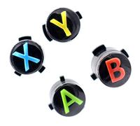 Deal4GO Standard A B X Y Button Set Replacement for Xbox One Controller Buttons Mod Plastic [Multi Colour]