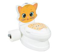 Dealberry Kids Potty Training Toilet Seat With Flush Sound & Light Portable Easy Clean Removable Pot & Seat