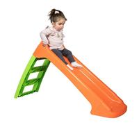 Dealberry Toddler First Slide Orange and Green Children's Wet or Dry Slides for Ages 12 Months+ Durable, Tough Children's Indoor or Outdoor Activity Toy Slides, 125 x 73 x 39cm (105472)
