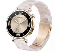 DEALELE Strap Compatible with Huawei Watch GT5 Pro 42mm / GT5 41mm / GT4 41mm / Garmin Venu 3S / Forerunner 265S / Fossil Women's Gen 6, 18mm Colorful Resin Replacement Bands for Women